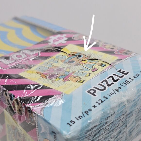 LOL Surprise Doll Tin Lunchbox 48 Piece Puzzle New Factory Sealed Cardinal MGA - Picture 10 of 10